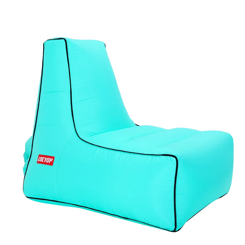 Lazy Inflatable Sofa Outdoor Beaching Camping Swimming Pool Sleeping Sofa Chair Divano Ad Aria Portatile Portable Air Sofa