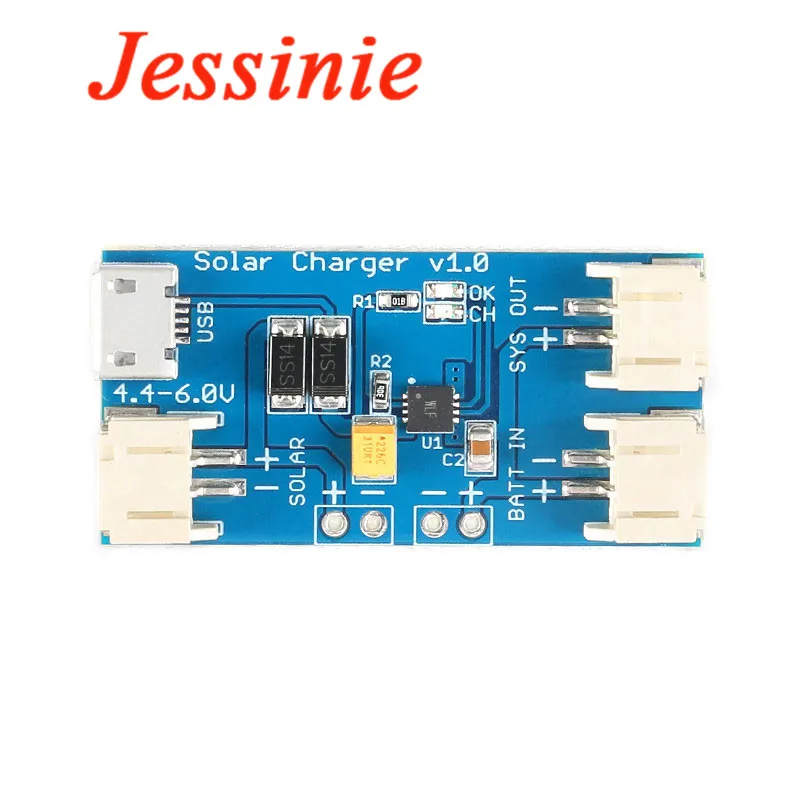 CN3791 CN3163 CN3065 Solar Panel Regulator Controller Module Mini Solar Lipo Lithium Battery Charging Charger Board with Cable