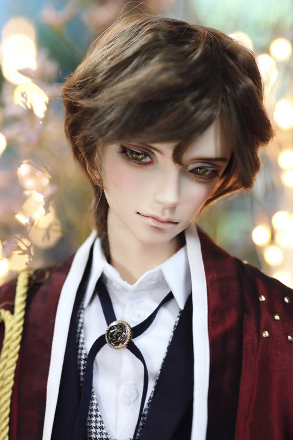 New sd Boy 1/3 points BJD doll sd male baby hwayeon painting edge model joint ball resin Makeup in stock