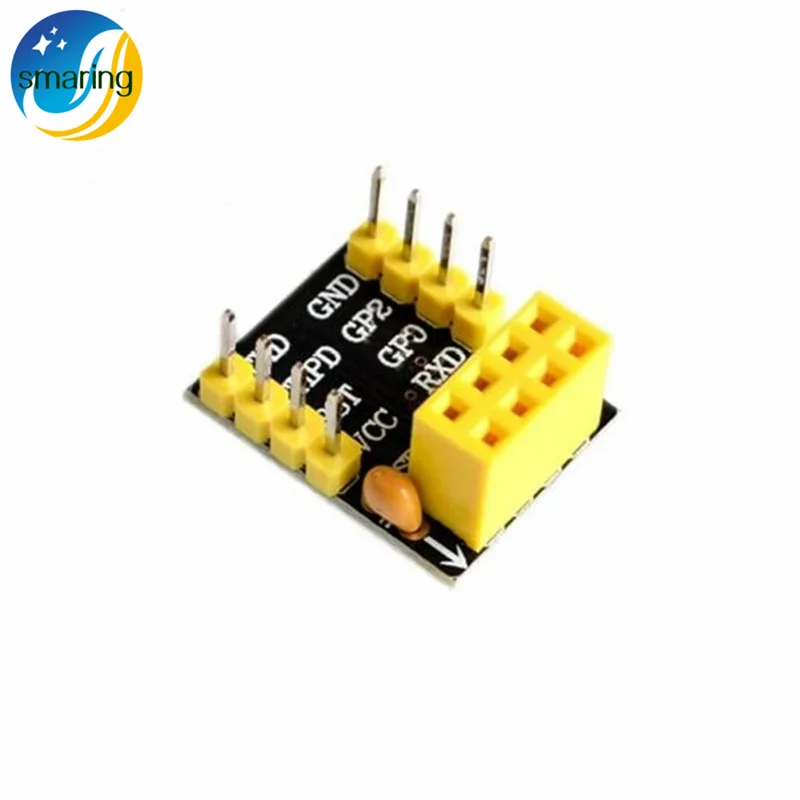 10set ESP8266 Serial Breadboard Adapter Shield For ESP-01 ESP-01S Extension Board To WiFi Transceiver Module Breakout UART RC