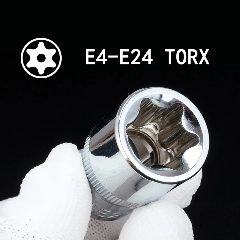 E4-E24-llave Allen tipo E de 1/4 ", 3/8" y 1/2 ", CR-V 1/2, 1 unidad