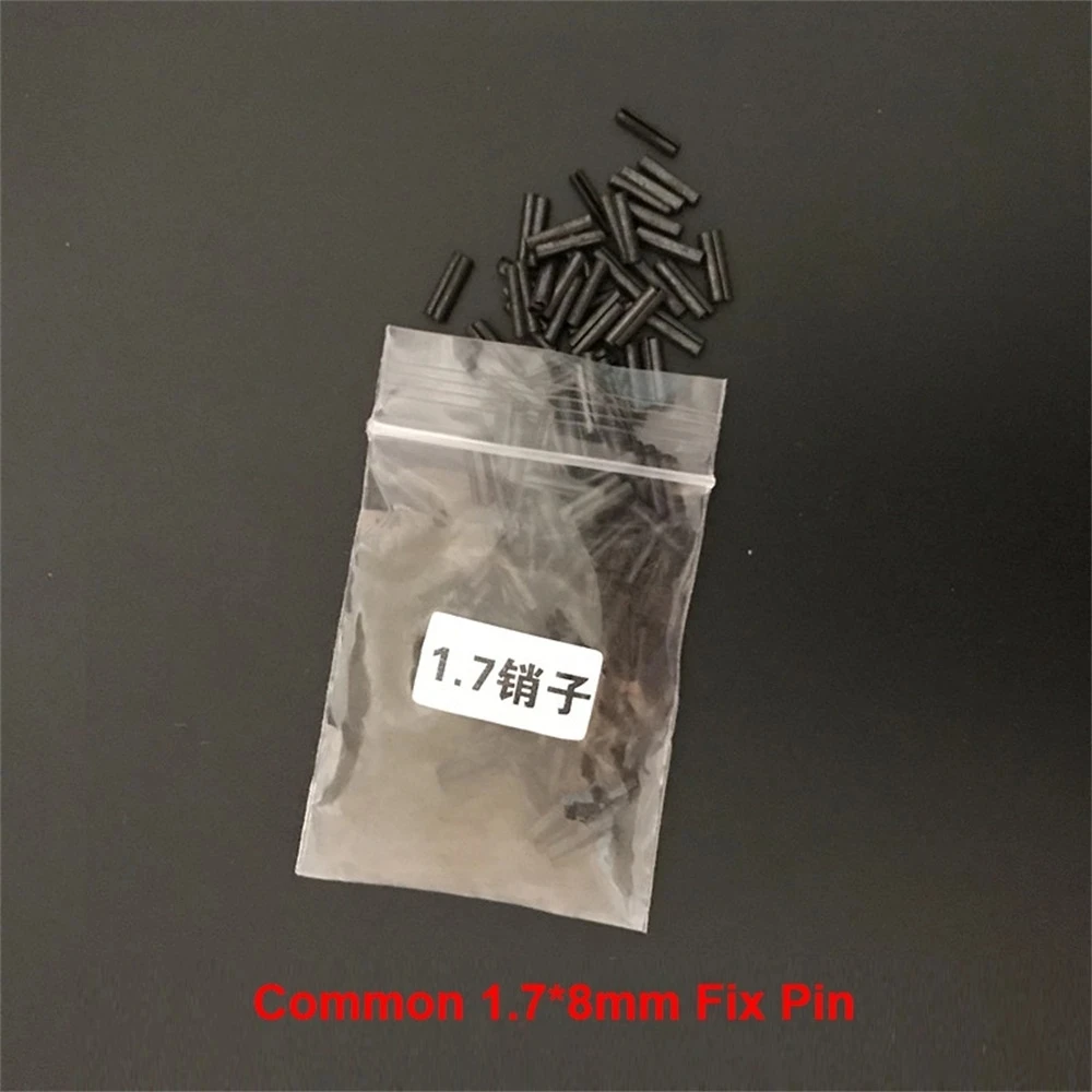 CHKJ 200PCS/LOT Locksmith Tools Supplies Car Flip Remote Key Fixed Pins Screws Set Repair Accessories Remote Control Fixing Pin