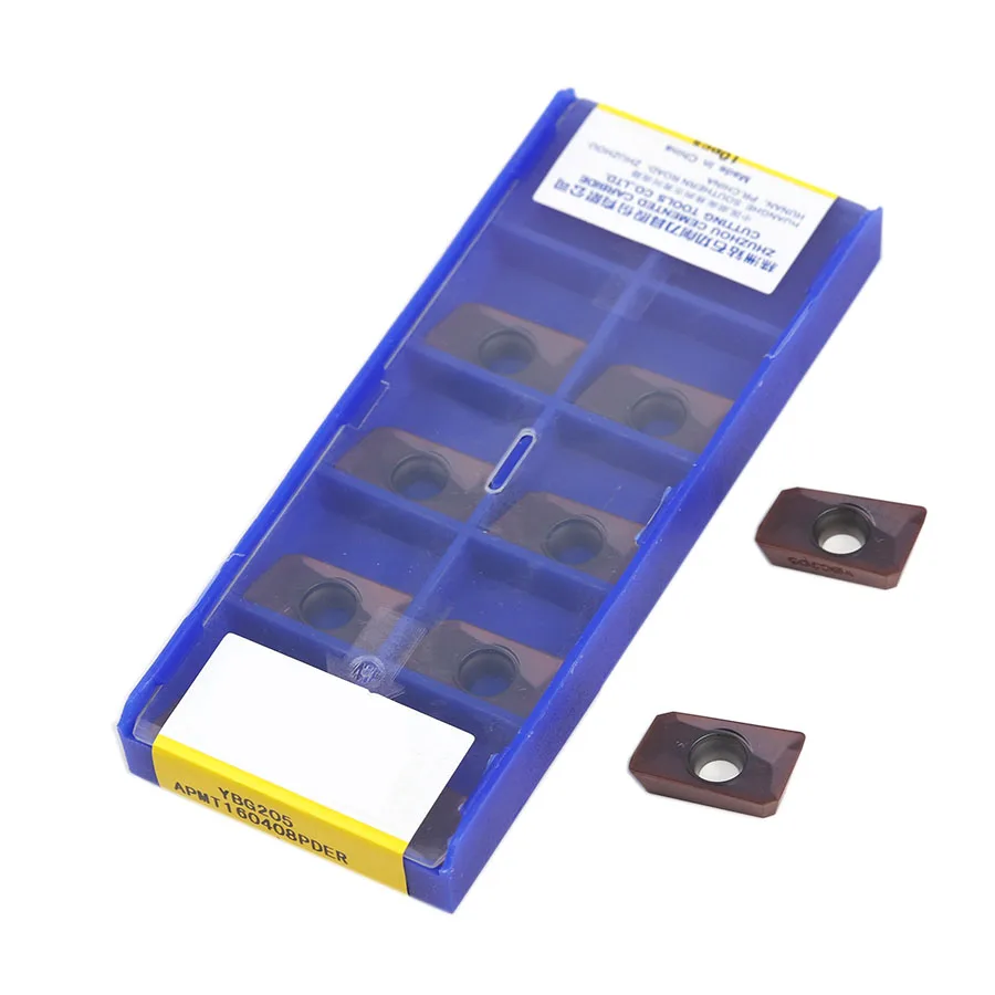 APMT1135PDER YBG202 Milling Turning Tool APMT160408PDER YBG202 YBG205 High-Quality Carbide Inserts CNC Lathe Tool Milling Cutter