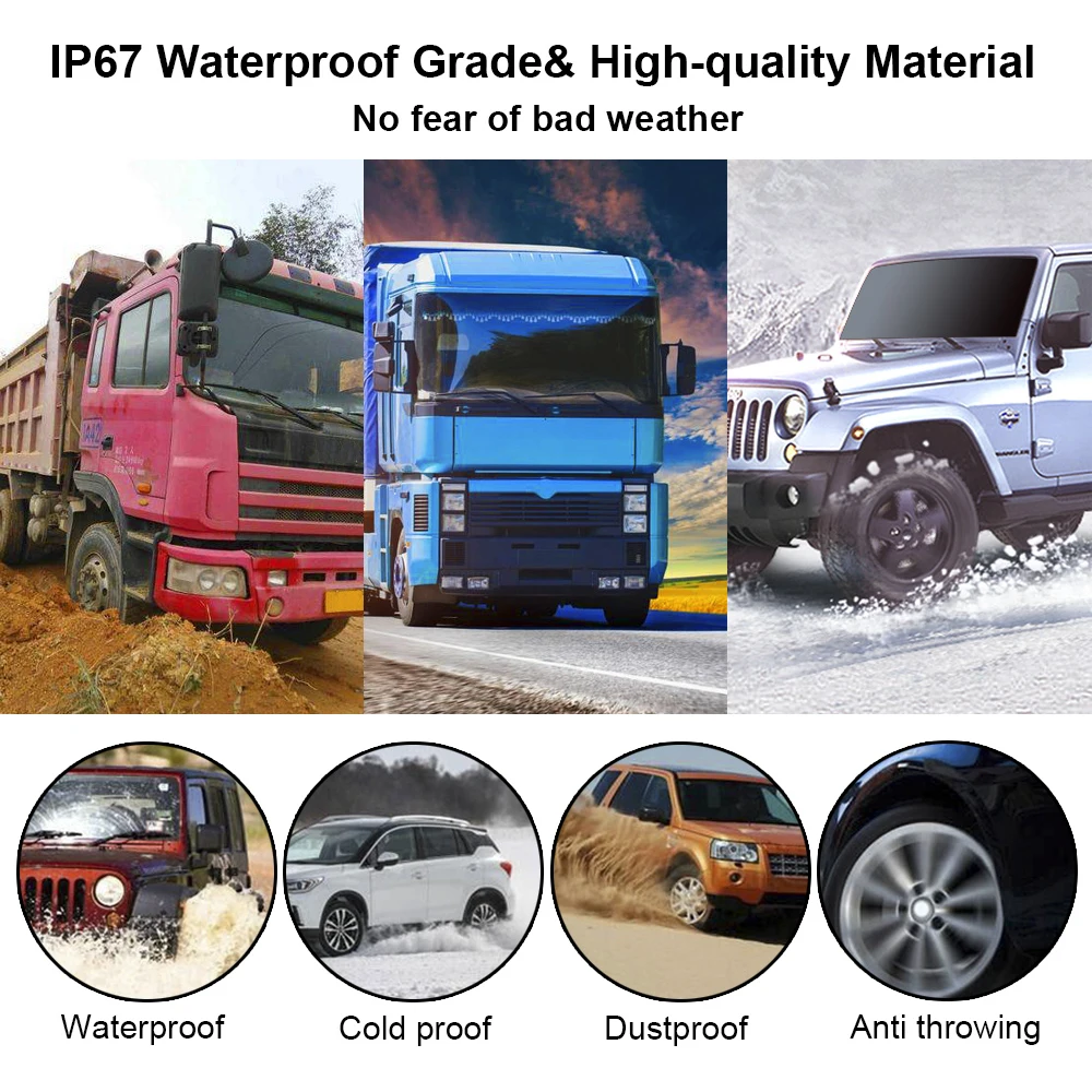 TPMS per auto con 4 sensori esterni sistema di monitoraggio della pressione dei pneumatici Monitor della pressione dei pneumatici avvertimento solare risparmio di carburante Set sul parabrezza