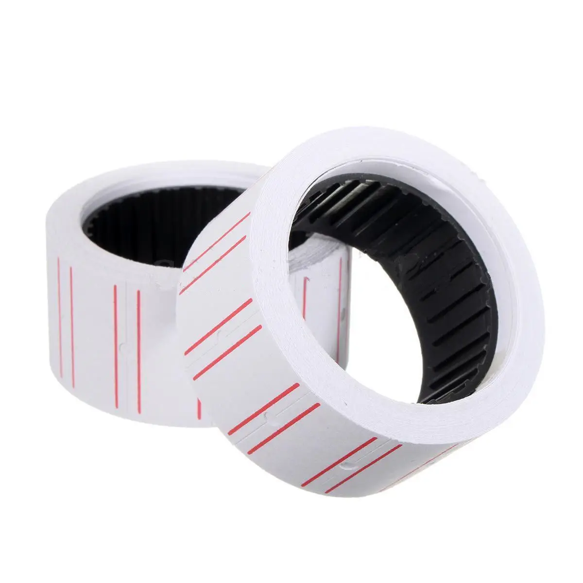 10PCS Adhesive Price Labels Paper Tag Price Label Sticker Single Row For Price Gun Labeller Suitable For Grocery 21mmX12mm