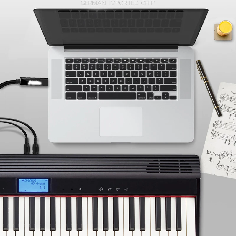 5pin Usb Midi Kabel Voor Roland Elektronische Drum Ya-Ma-Ha Elektronische Piano Muziek Editor