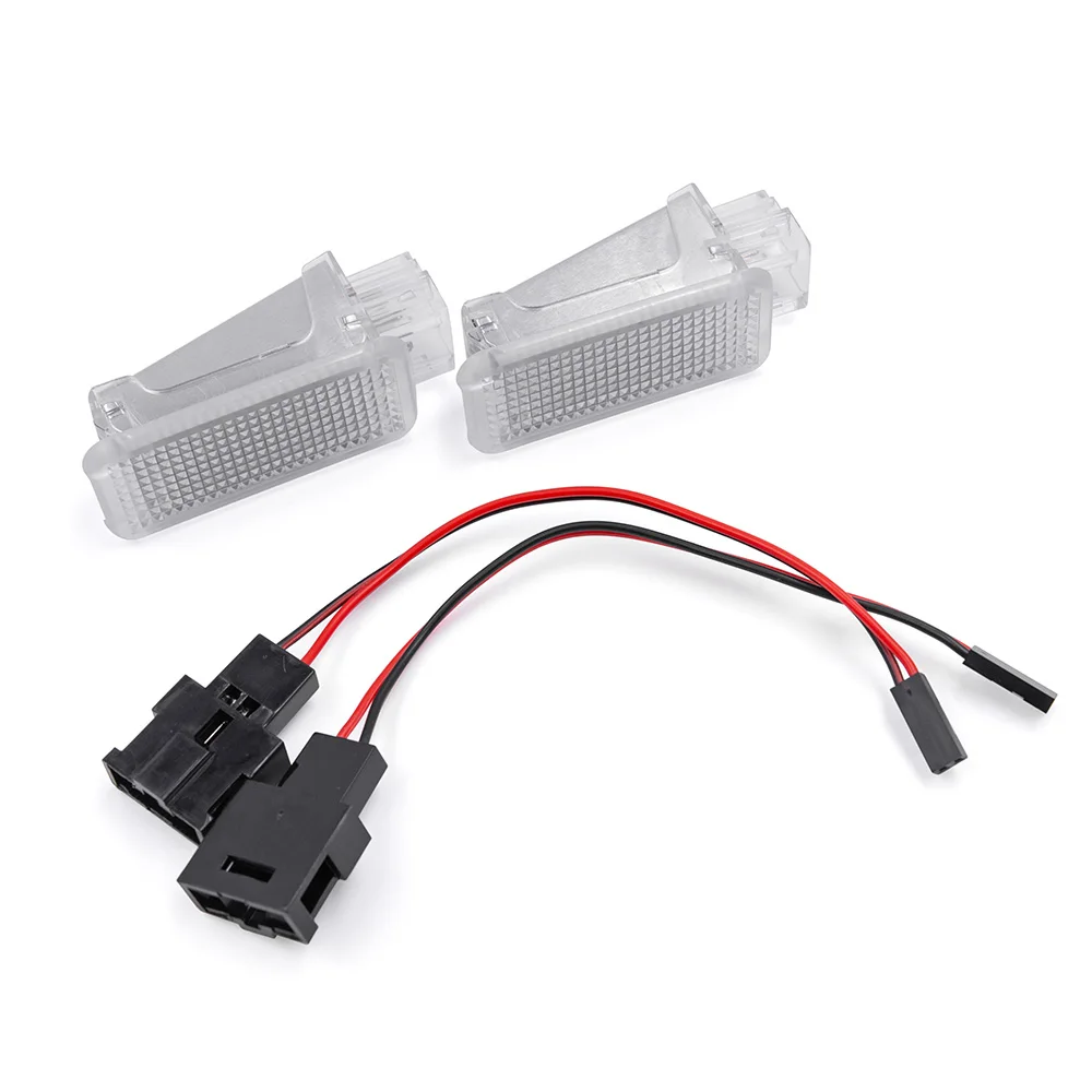 LED Courtesy Glove Box Lamp Under Door Footwell Light For VW Passat CC Polo B5 B6 Atlas Bora Caddy Rabbit T5 T6 Golf MK5 6 Jetta