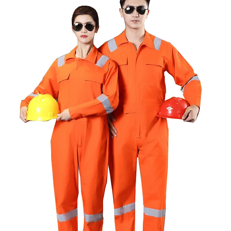 100%Cotton thick Jumpsuit Work Clothing Welding Suit Durable Electric Factory Security Car Repair Overalls Sailor Miner Uniforms