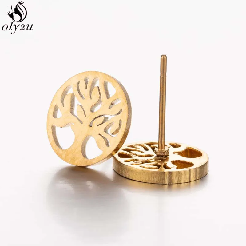 New Fashion Cat Mouse Studs Earrings Small Stainless Steel Mandala Butterfly Music Earings Game Controller Ear Piercing Jewelry
