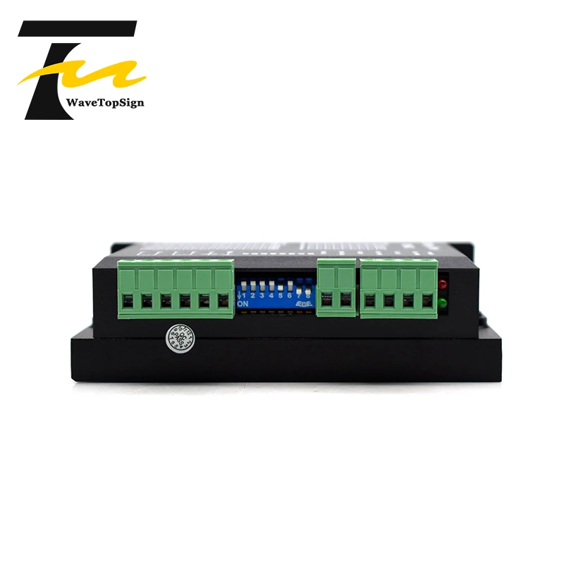 Driver del motore passo-passo WaveTopSign DM542 tensione 20-50VDC corrente 1.0-4.2A per motore passo-passo digitale serie 57 86