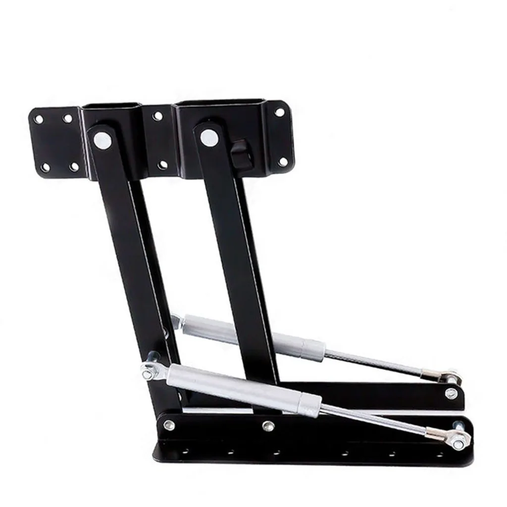 2pcs Folding spring tea table hinge furniture lifting roof mechanism hardware lifting frame coffee computer table frame