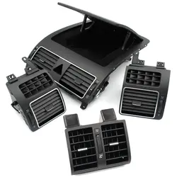 1TD819203A 1TD819728C For VW Caddy Touran 2004-2016 Front Rear Left Right Centre Chrome Console AC Air Conditioning Outlet Vent