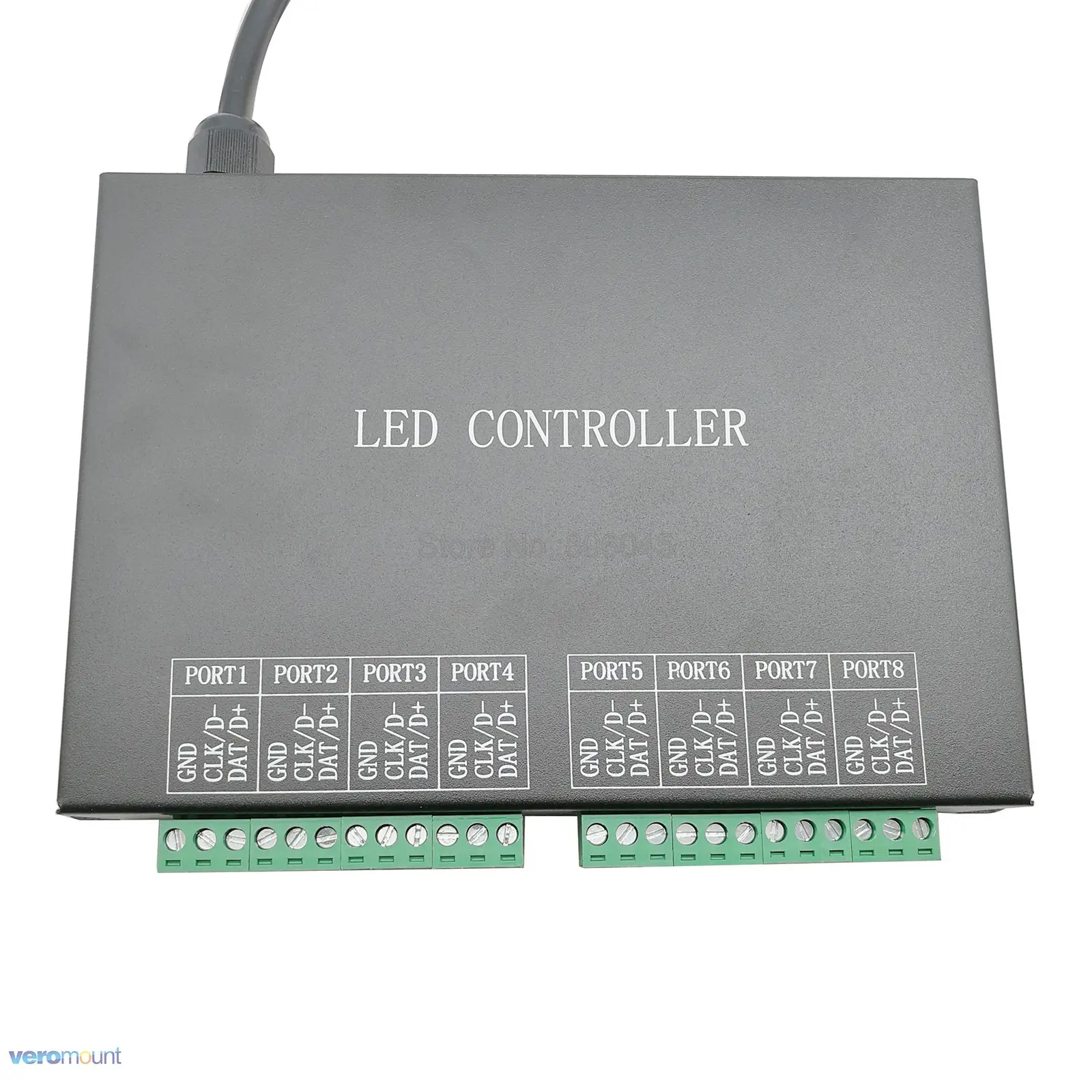 H801RC 8 ports Slave LED Pixel Controller Arbeit mit Computer Netzwerk oder Marster Controller (H803TV oder H803TC) stick 8192 Pixel