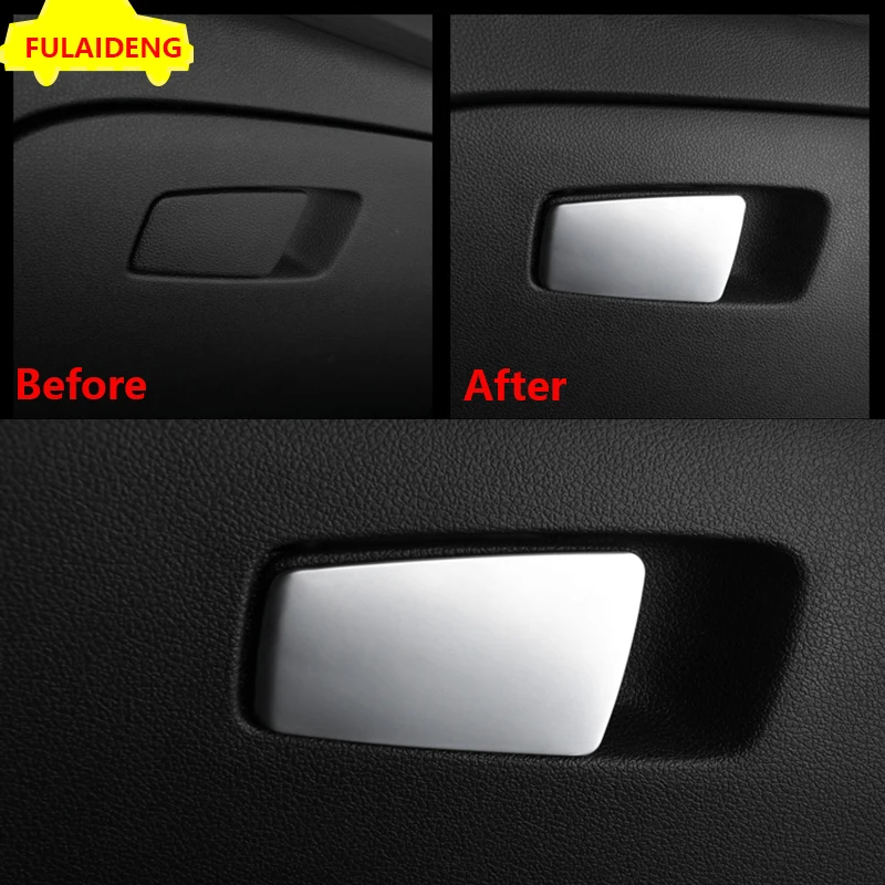 1pcs for Hyundai Tucson 2015-2017 ABS Glove Box Handle Frame Toolbox Handle Decorated Panel Box Car Styling Accessories