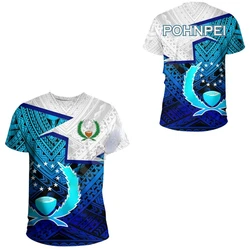 Tribal Island Polynesia Tattoo American Hot Style Men's and Women's Short Sleeve T-shirt Retro Plus Size T-shirt Summer