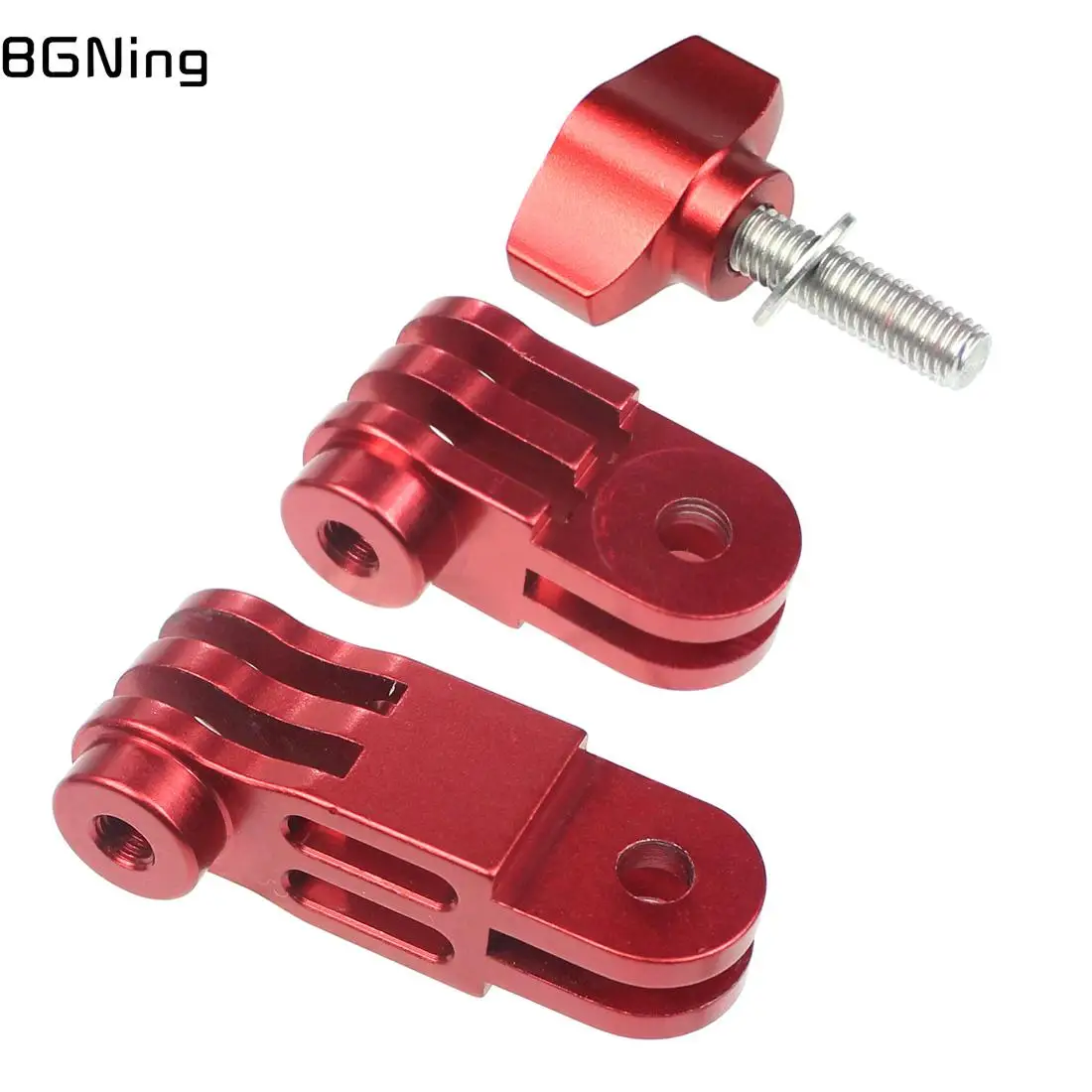 CNC อลูมิเนียม3-Way Pivot Arm Mount Adapter สำหรับ GOPRO Hero 10 9 8 7 6สำหรับ Insta360สำหรับ OSMO /Yi /SJcam /EKEN Action กล้อง