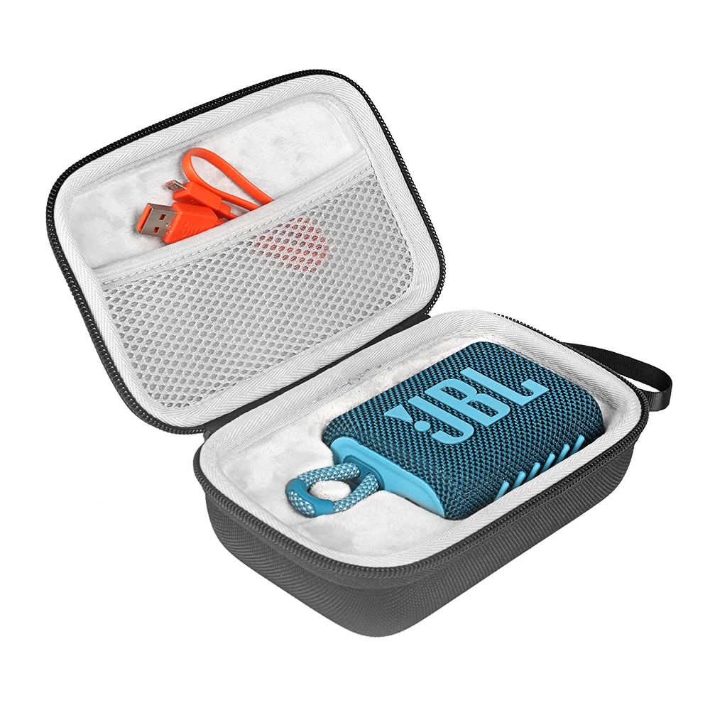 

2021 Newest Hard EVA Travel Case Protective Carrying Storage Bag for JBL GO 3 Waterproof Portable Wireless Bluetooth Speaker