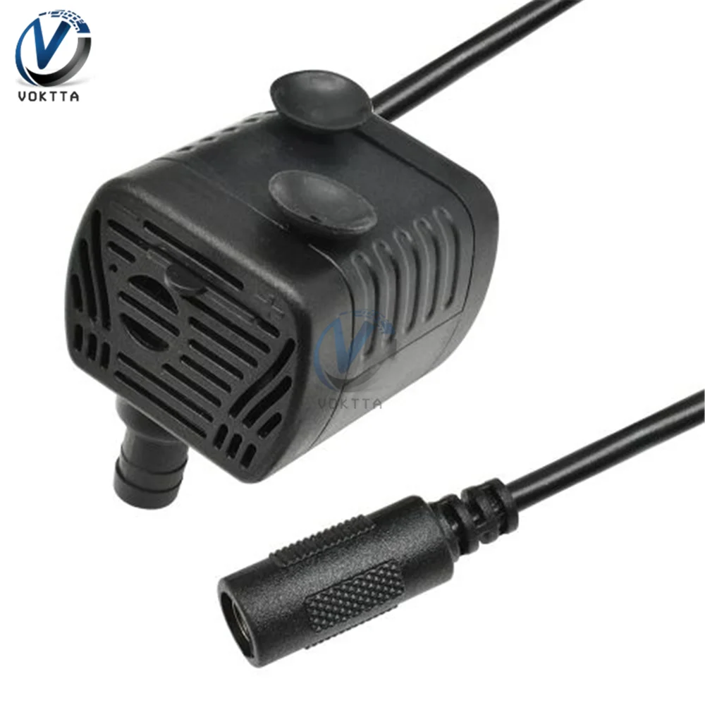 Mini USB Pump DC 12V-1020 DC 5V-1020 200L/H Micro Brushless Solar Submersible Water Pumping 3W for Aquarium Fish Fountain