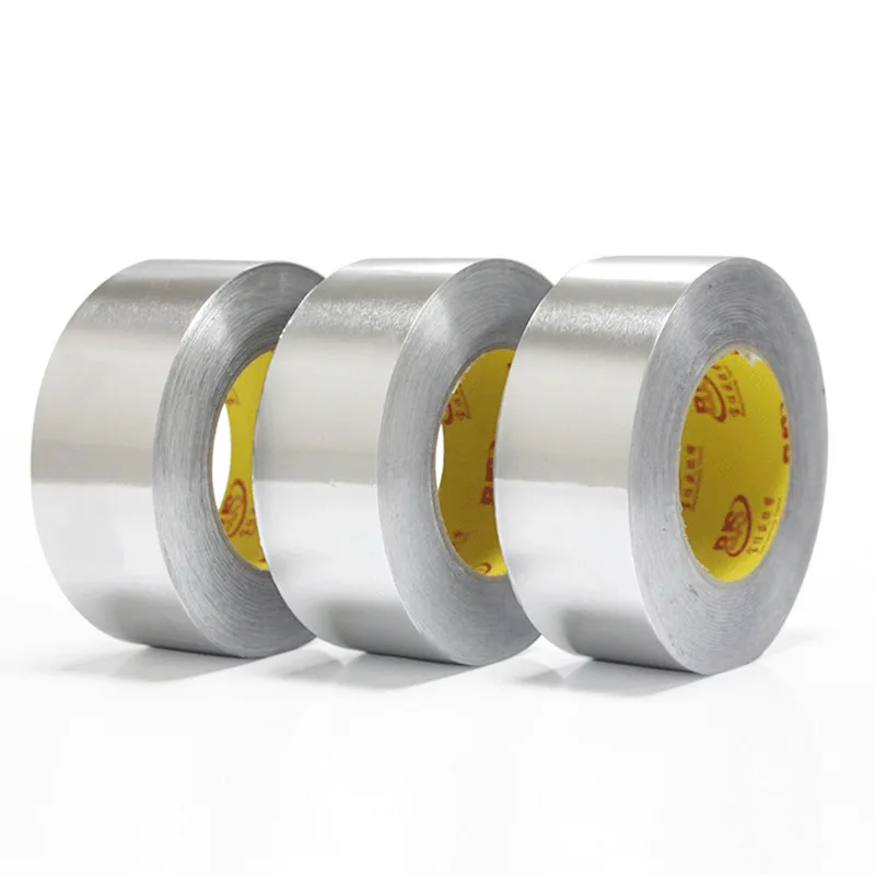 High Temperature Resistance Waterproof Tape Aluminum Foil Thicken Butyl Tape Wall Crack Roof Duct Repair Adhesive Tape 5-10M