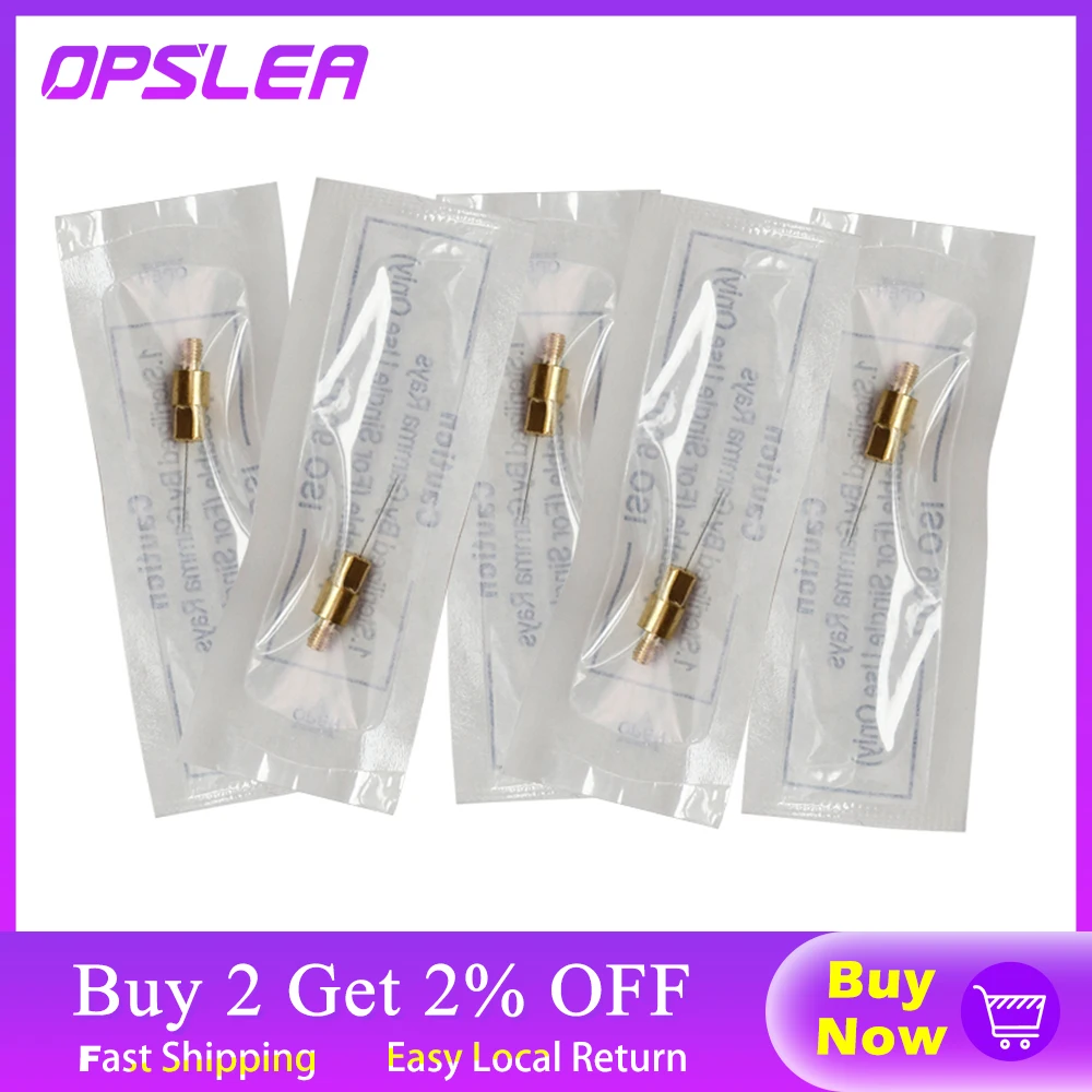 

5Pcs Copper Of Needles For Dot Mole Remove Pen Peplaceable Needles Laser Freckle Spot Tattoo Spots Plasma Pen Accessories