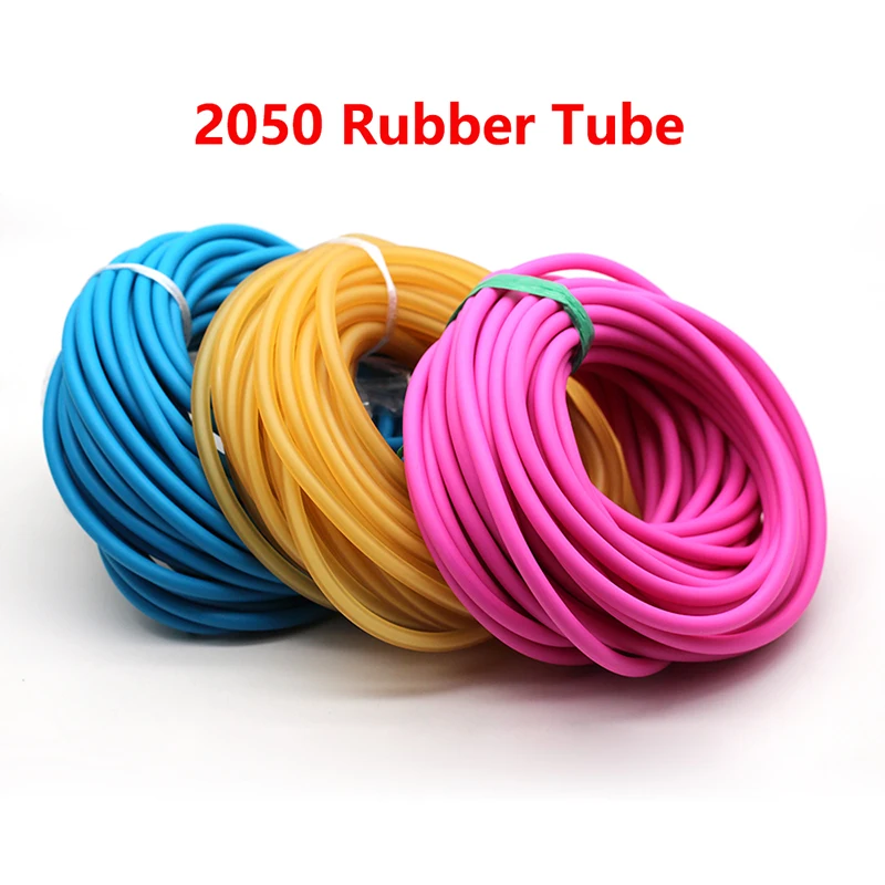 10m 2050 Slingshot Rubber Tube 5mm Diameter Tubing Band for Slingshot Hunting Catapult Elastic Part Fitness