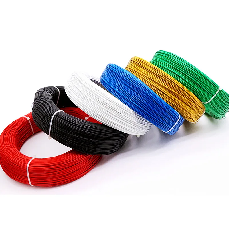 Wholesale UL1332 PTFE Wire FEP Plastic Insulated High Temperature Electron Cable 18/16/14/12AWG