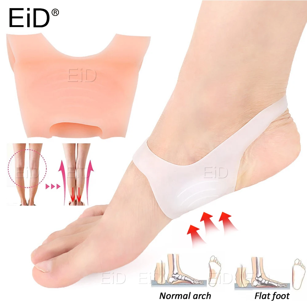 EiD Gel Insole Orthopedic Insoles O-Type Leg Foot Valgus Correction Non Slip Silicone Heel Orthotics Insoles Foot Care Unisex