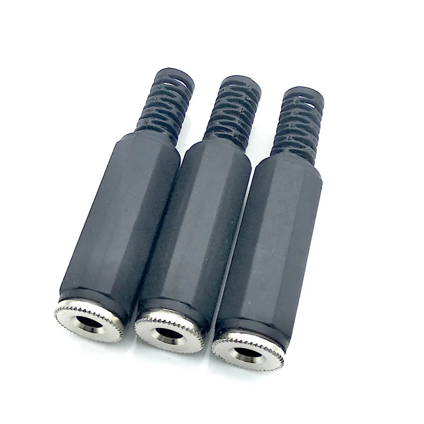 5Pcs/lot New 3.5mm Aux Audio Jack Plug to USB Female Stereo Audio Converter Cord Car MP3 Cable Adapter Black