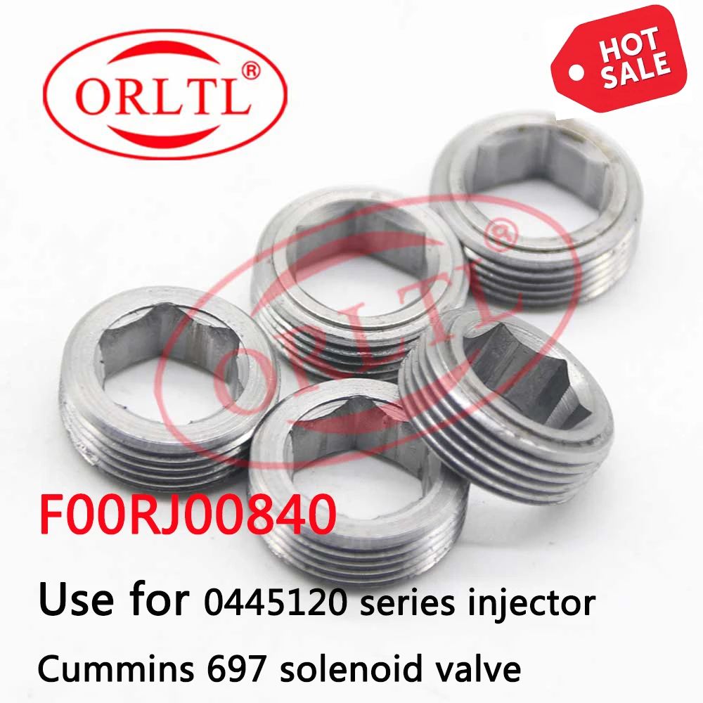 ORLTL Tension Nut F00RJ00840 Clamp Nut F 00R J00 840 CR Fuel Injector Element F00R J00 840 Straining Screw For Bosch 120 Series