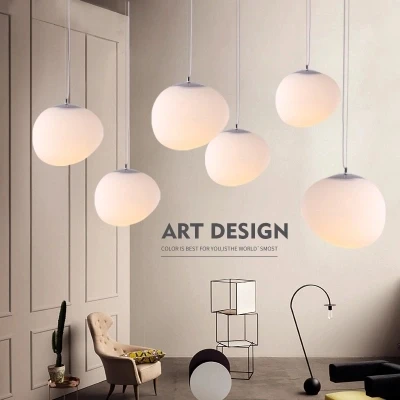 Italy Foscarini Gregg Suspension Lamp Glass Pendant Lights Modern Led Irregular Hanging Lamp Dining Room Kitchen Light Fixtures