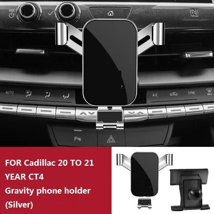 

Car Cell Phone Holder Air Vent Mount GPS Gravity Navigation Accessories for Cadillac CT4 CT5 CT6 2014 to 2021 year