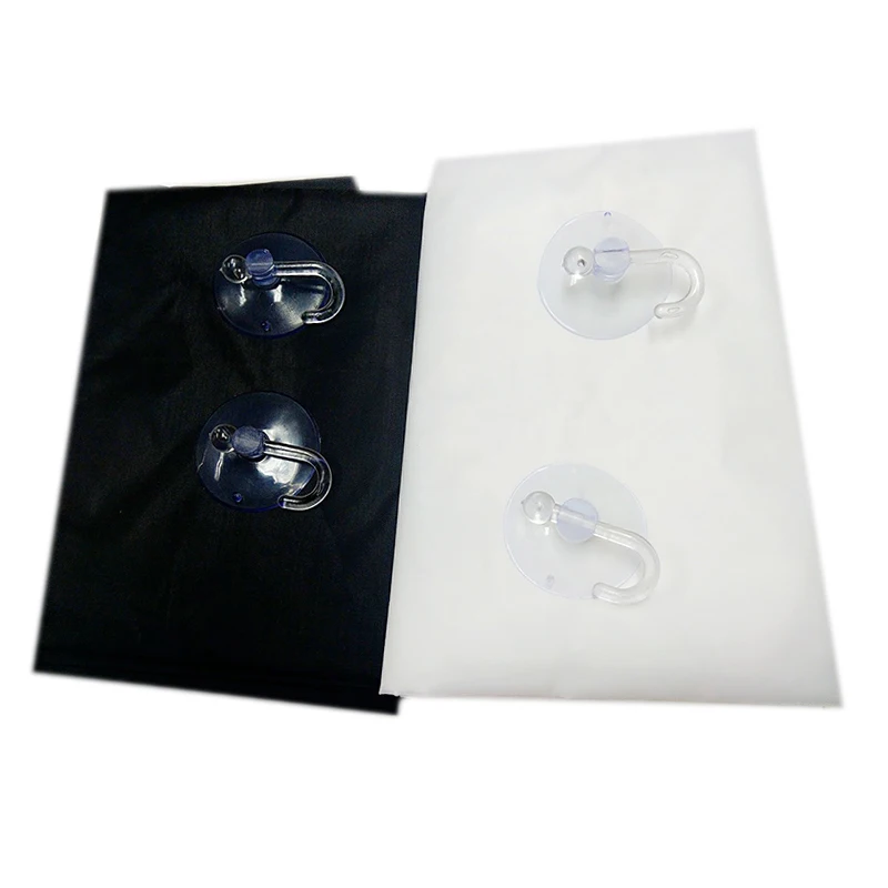 2つの吸引カップ,1個,あごひげと髪の毛のキャッチャー,防水フラワークロス