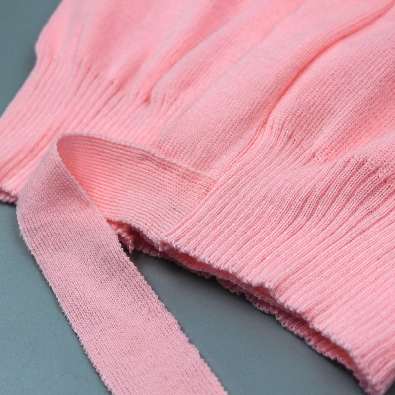 Nuovo Inverno di Autunno Caldo A Maniche Lunghe Cinghia di Vita Maglione del Bambino Delle Ragazze Bambini di Balletto Danza Wrap Croce Magliette E Camicette