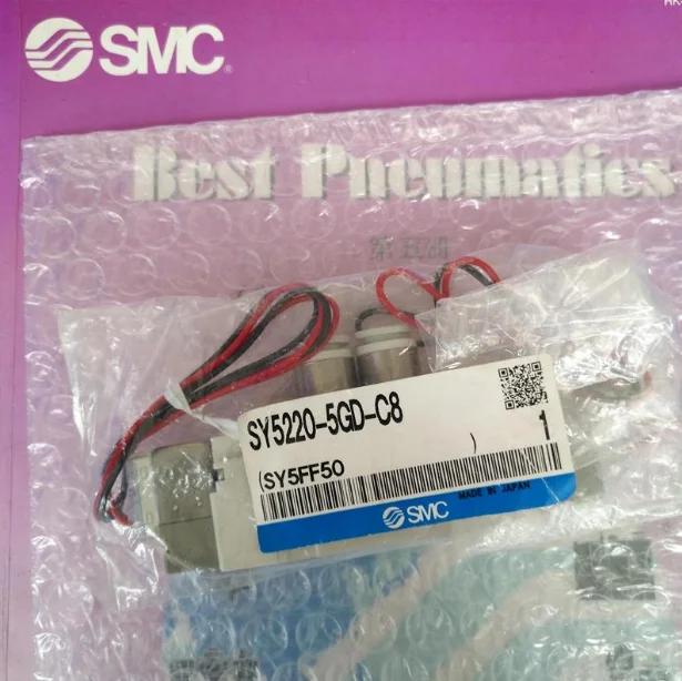 

1PC New SMC SY5220-5GD-C8 Solenoid Valve