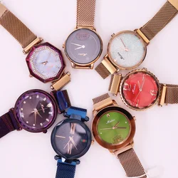 SALE!! Discount Special Deal Miyota Quartz Mov't Women's Watch Stainless Steel Magnetic Buckle Hours Girl's Gift No Box