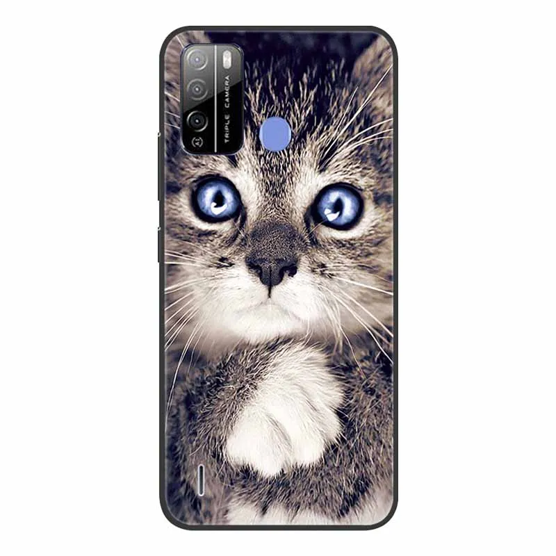 For ITEL A48 Case A17 A27 Pro Shockproof Soft silicone TPU Back Cover For Itel Vision 1 Pro Phone Cases For Ite A48 Cute Cartoon