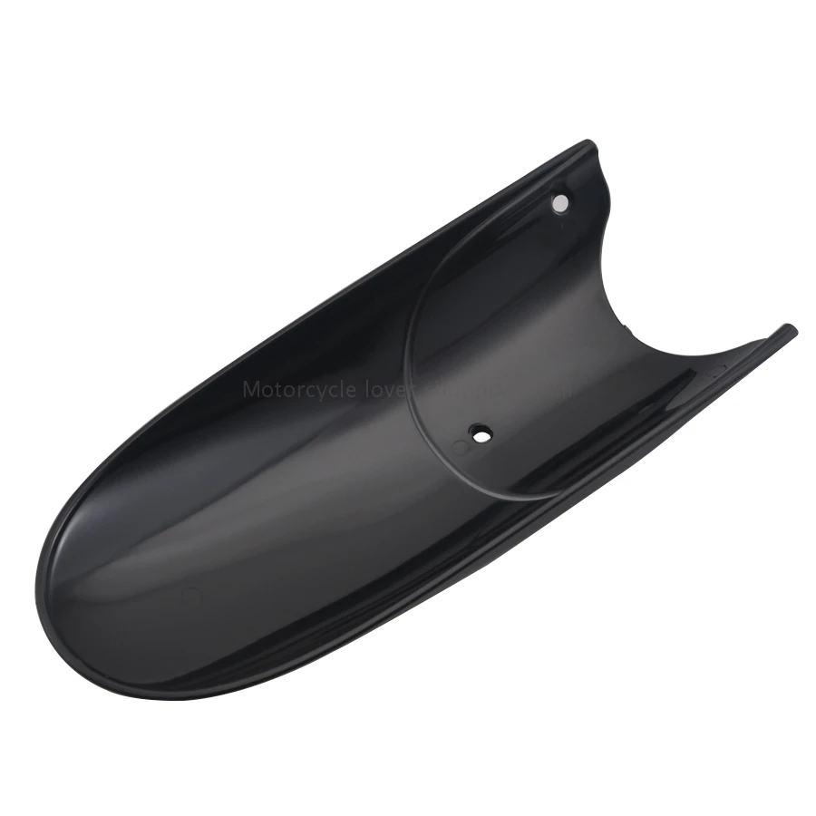 Gloss Black Abs Plastic Motorfiets Voorspatbord Spatbord Extender Voor Harley Dyna Straat Bob Low Rider Sportster XL883 XL1200