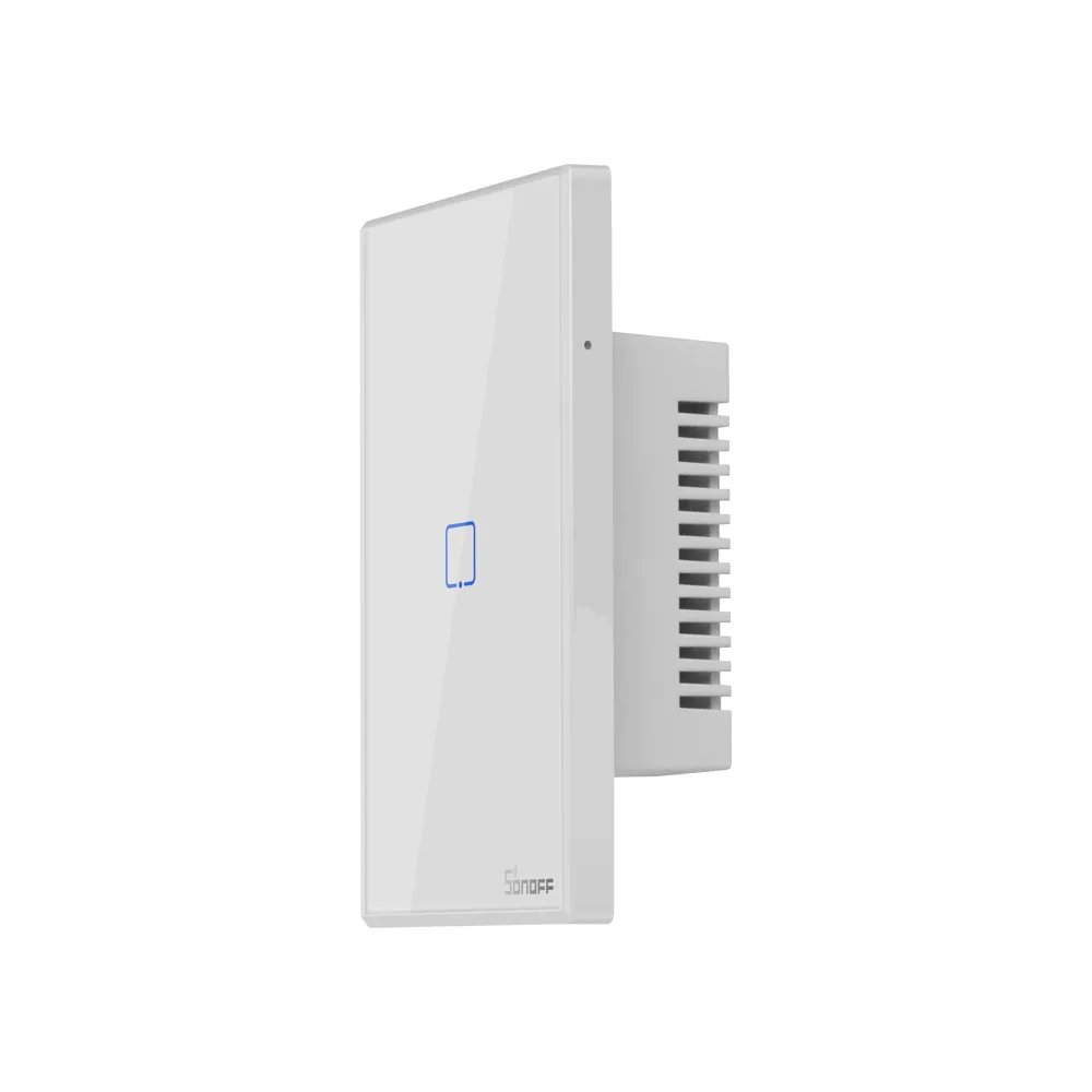 Sonoff-interruptor inteligente TX T2 US, 1, 2, 3 Entradas, Wifi, RF/433/Panel táctil de cristal de lujo, interruptor de pared, Control remoto para casa inteligente, Alexa