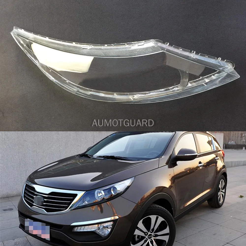 

Car Headlamp Lens For Kia Sportage R 2009 2010 2011 2012 Car Replacement Auto Shell Cover