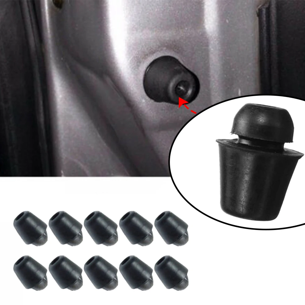 10 Pcs/set Black Rubber Car Bumper Door Overslam For Hyundai All Vehicle Elantra Accent Tucson Soul RIO Creta Soanta 8219128010