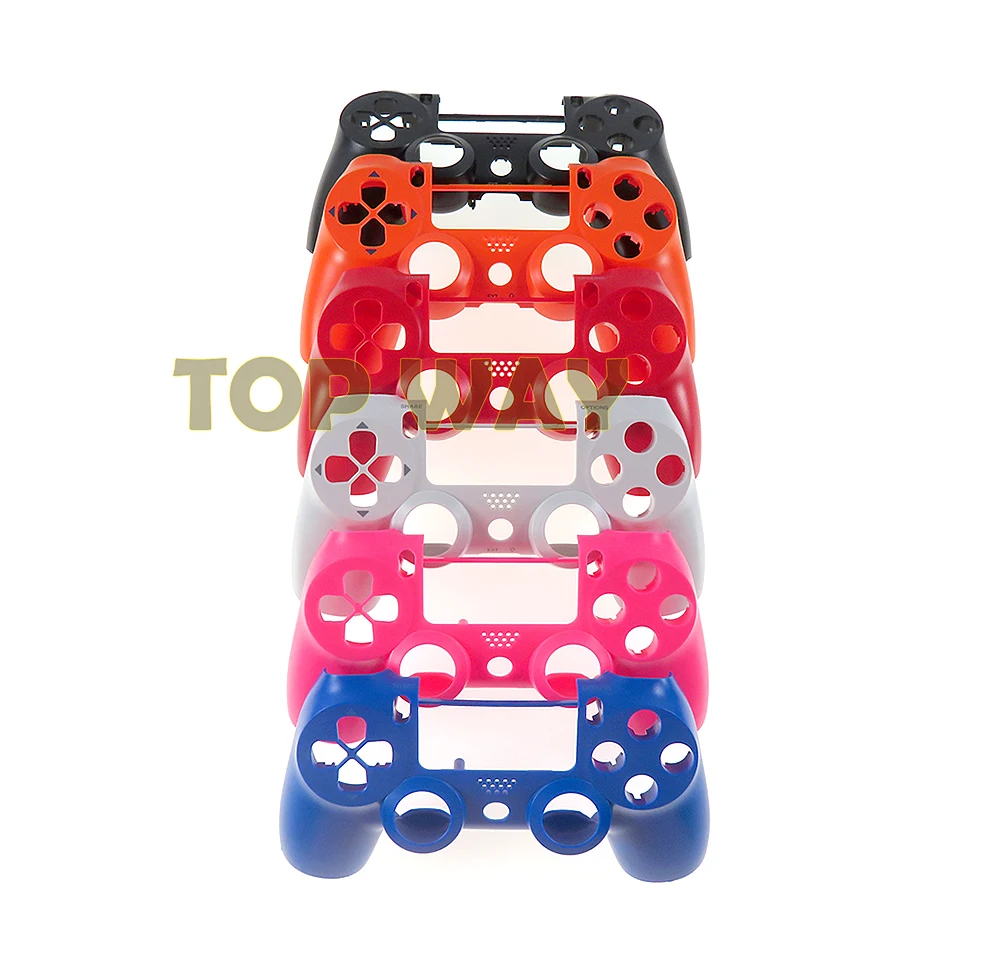 40 قطعة لـ PS4 4.0 Slim Pro حافظة علوية غطاء أمامي غطاء حماية مع غلاف ناعم لـ PS4 Slim JDS040 JDM 040 حافظة حماية