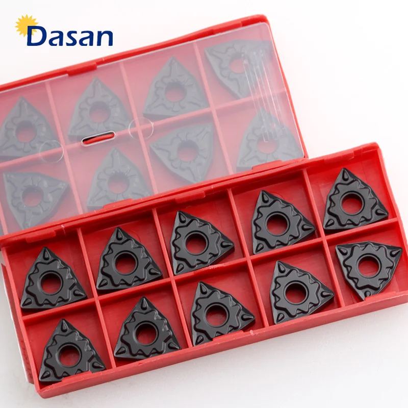 WNMG080404 R TM Carbide inserts WNMG 080408 Blade CNC Lathe Plate WNMG Tools External Turning Tools for Hard Steel