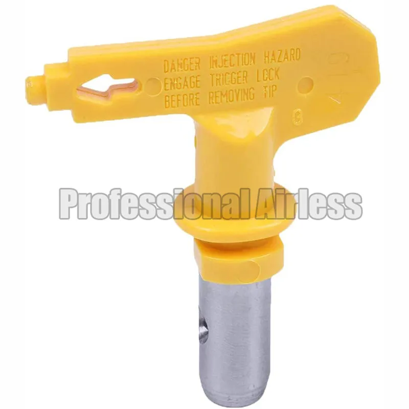 Airless Yellow Tips Steel Tip Gasket for High Pressure Spray Gun Seat Guard Spray Guide 109/209/609/517/525/303/415/621/335/221
