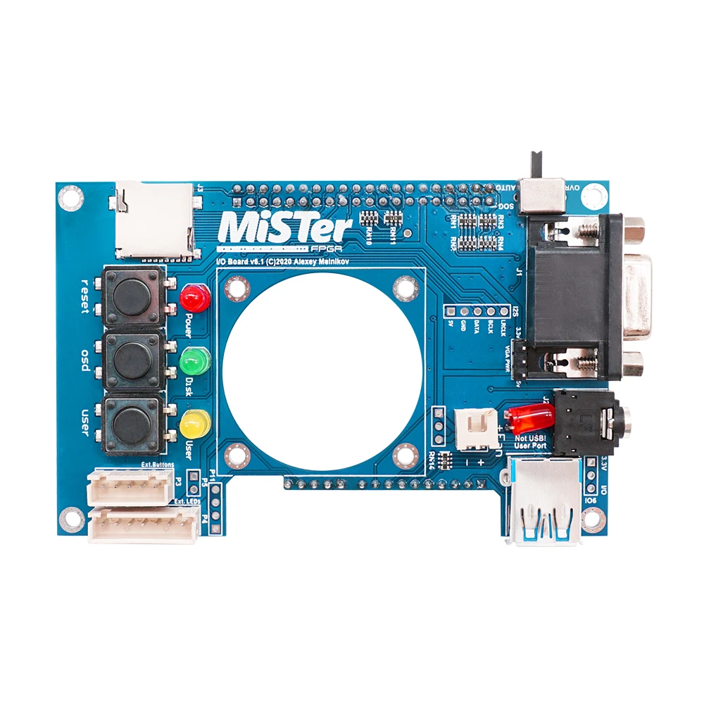 ريتروسكالر-مستر FPGA أنالوج IO المجلس ، لتقوم بها بنفسك اكسسوارات الألعاب