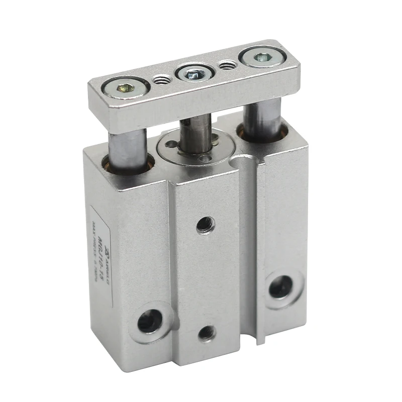 SMC type Miniature Guide Rod Cylinder Built in magnet  MGJ6-5 MGJ6-10 6-15 MGJ10-5 MGJ10-10 MGJ10-15 10-20  pneumatic cylinder