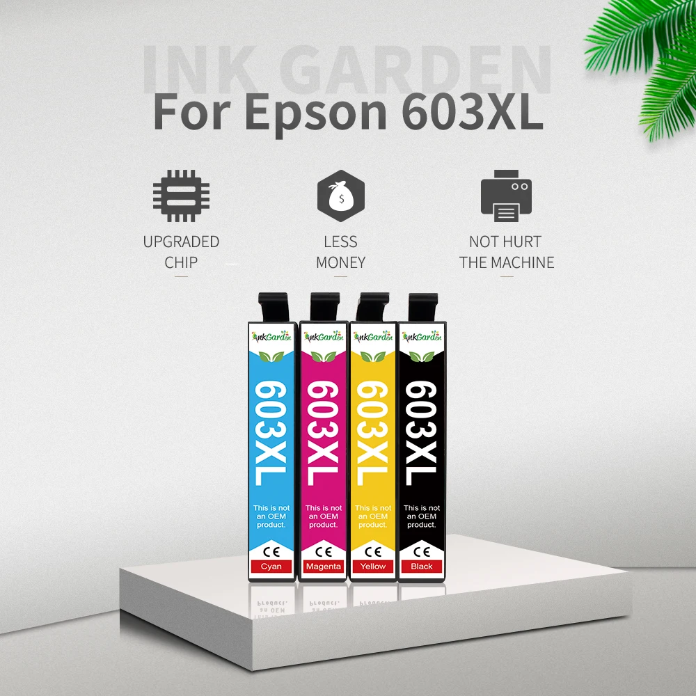 InkGarden 603XL 603 XL Compatible Cartridge For Epson T603 Expression Home XP 2100 2105 3100 3105 4100 4105