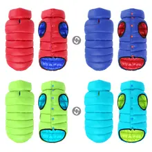 Reversible Winter Dog Coat with 3 Layers #4