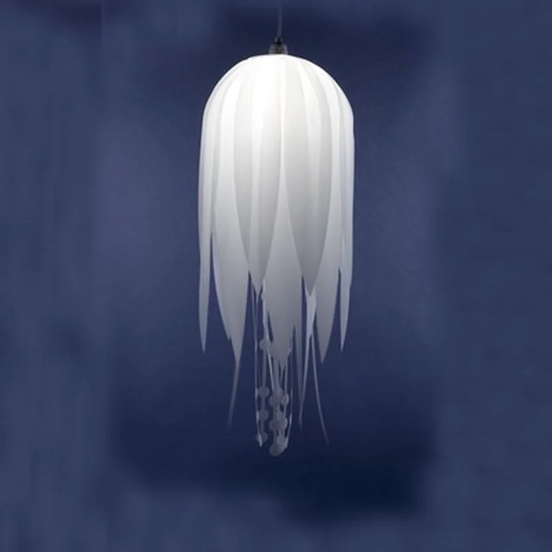 Modern pvc Jellyfish Pendant Light for living room Restaurant bedroom bar hanging lighting