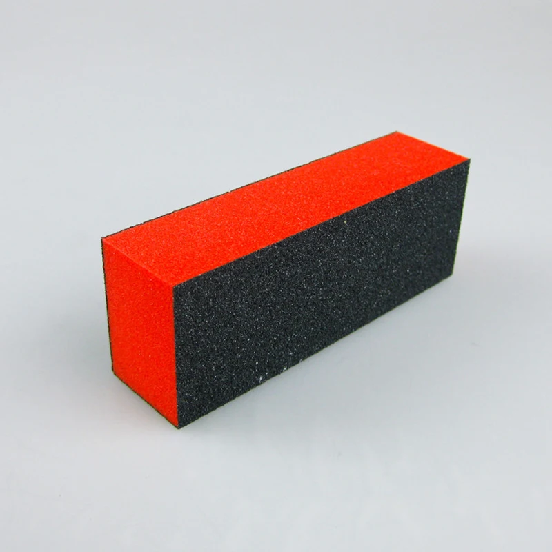 5-teiliges Nagelpflege-Polierblock-Set in Orange, Maniküre-Werkzeuge zum Schleifen und Polieren – Detail 4
