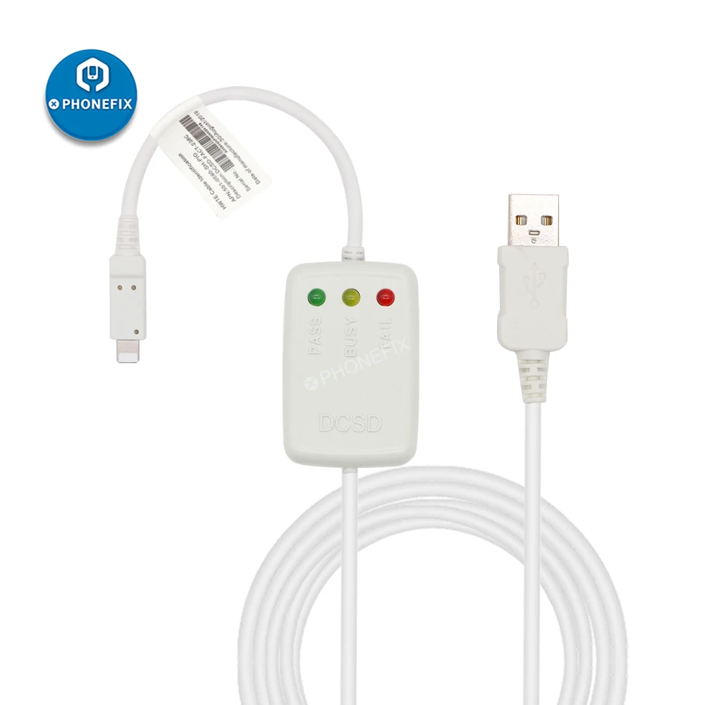 Cabo de engenharia para iphone, cabo dcsd alexa, para porta serial de iphone, entre na tela roxa, pode lote de operação sisscfg
